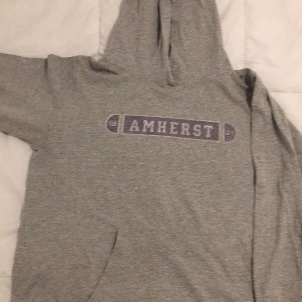 grey Amherst sweatshirt